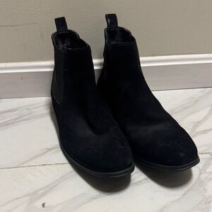 Aldo Black Men's Suede Boots
